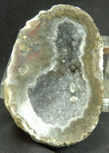 Amethyst-Kokosnuss-Geode
