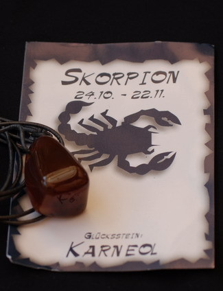 Skorpion - Sternzeichen, 24.10 - 22.11.