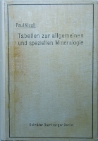 Buch Occ. - Tabellen zur allg./spez. Mineralogie