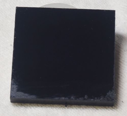 Mineralien-Sockel, schwarz, 51