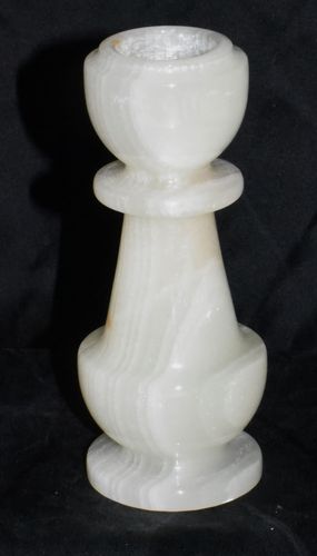 Kerzenhalter aus Onyx Marmor